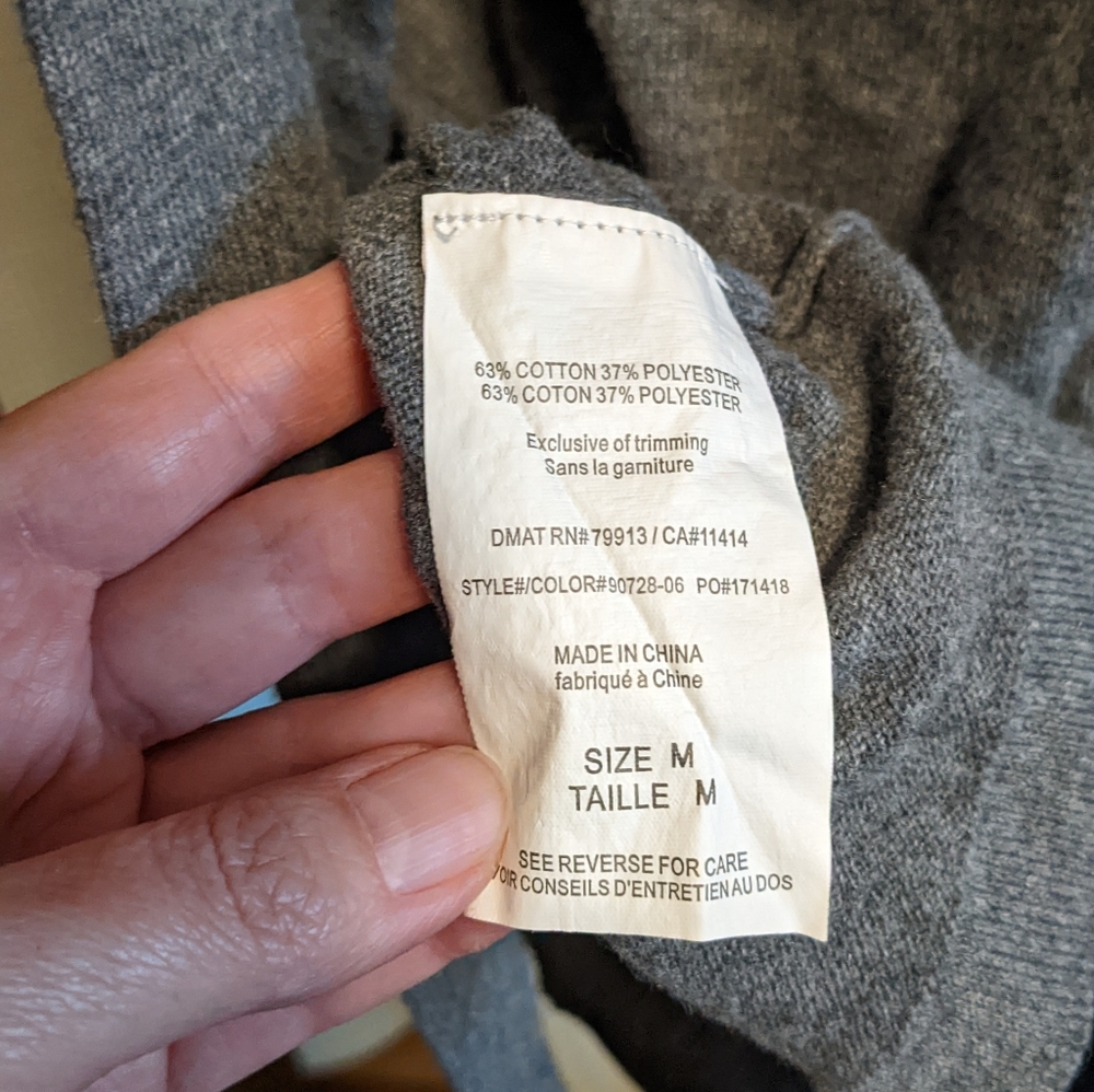 Gray sweater from Motherhood Maternity - size medium - Picture 4 of 5